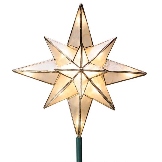 GE Holiday Classics® 10" Capiz-Style Star Tree Topper